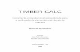 TIMBER CALC - imed.edu.br TIMBER CALC (1).pdf · Manual do usuário Autores: João Pedro Tumelero Marinês Silvani Novello ... das barras de rolagem horizontal e vertical para que