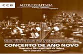 Orquestra Metropolitana de Lisboa Mark Laycock direcção ... graficas/201101... Sábado, 1 de Janeiro de 2011, 17h00, Grande Auditório do CCB, Lisboa ConCerto de Ano novo Orquestra