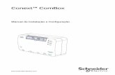 Conext™ ComBox - Schneider Electric · Capítulo 3, “Configuração”, descreve como configurar e alterar configurações do dispositivo, gerenciar registros de dados, importar