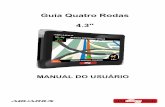 Guia Quatro Rodas 4.3 - Suporte Aquarius Brasilsuporte.aquariusbrasil.com/manuais/QR/4.3/Manual-Guia-Quatro-Rodas... · Mantenha o botão ON/OFF do aparelho pressionado por 3-5 segundos