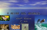 O REINO DOS ANIMAIS - Educacional - Soluções Educacionais … · PPT file · Web view2009-05-07 · O REINO DOS ANIMAIS Profª Gleice 7º ano CIÊNCIAS Características: Pluricelulares