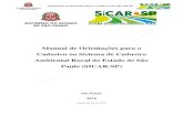 Manual de Orientações para o Cadastro no Sistema de ...arquivo.ambiente.sp.gov.br/sicar/2016/05/MANUAL_SICAR_3_Mapa... · Ambiental Rural do Estado de São Paulo (SICAR-SP) São