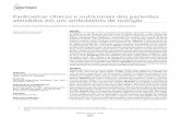 Parâmetros clínicos e nutricionais dos pacientes atendidos ...arquivos.braspen.org/.../15-AO-Parametros-clinicos.pdf · frequência (52,5%), seguido de reeducação alimentar (36,1%)