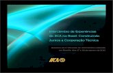 Intercâmbio de Experiências do IICA no Brasil: Construindo ...repositorio.iica.int/bitstream/11324/3080/1/BVE3252400010014p.pdf · compatível com sua natureza e suas responsabilidades