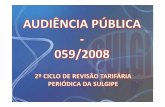 AUDIÊNCIA PÚBLICA 2008 - aneel.gov.br · Fundador : EngºEngº.. Jorge Prado Leite • 22.08.1958––DataData da Fundação ‐‐ (desdobramento do setor de energia da CIESA