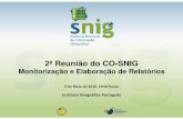 2ª Reunião do CO-SNIG · Identificação e caracterização dos Conjuntos e Serviços de Dados Geográficos (CGD) de Portugal para cada tema dos Anexos. ... Numerator 293 261 51.624.612