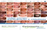 redes sociais: participação e cidadaniaapp.parlamento.pt/webjovem2012/imagens/2012cartazSecundario.pdf · design nuno.timoteo@ar.parlamento.pt / Divisão de Edições 2011 2012