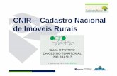 CNIR – Cadastro Nacional de Imóveis Rurais · Slide 2 MAdMB1 SNCR- Sistema Nacional de Cadastro Rural é o cadastro do Incra. ... RFB- Construções Coletivas e compartilhamento