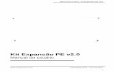 Kit Expansão PE v2 - vwsolucoes.comvwsolucoes.com/view/download_produtos/ML manual - Expansao PE v2.0.pdf · Se o relé for de 24Vcc, a alimentação será de 24Vcc. Agora se ...