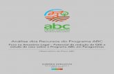 Análise dos Recursos do Programa ABC · 3 PROJETO Observatório ABC APOIO Aliança pelo Clima e Uso da Terra (CLUA) ORGANIZAÇÃO RESPONSÁVEL PELO PROJETO Fundação Getulio Vargas