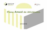 Plano Anual de Atividades 2018-19 - aesct.pt · [Plano Anual de Atividades] ... As atividades a propor para inserção no PAA deverão ser entregues em modelo próprio ao Coordenador