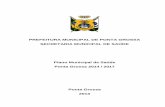 PREFEITURA MUNICIPAL DE PONTA GROSSA SECRETARIA …pontagrossa.pr.gov.br/files/sms/ps_-_2014-2017.pdf · ANEXO II – MAPA ESTRATÉGICO DA SECRETARIA MUNICIPAL DE ... e serviços