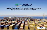 QUESTIONÁRIO DE AUTOAVALIAÇÃO Programa Brasileiro de …idg.receita.fazenda.gov.br/orientacao/aduaneira/importacao-e... · Identificação de mercadorias nos sistemas informatizados