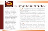Simplexidade M - Marcondes Consultoriamarcondesconsultoria.com/wp-content/uploads/2016/12/14.pdf · entre simplicidade e ... Durante sua palestra na Mostra de Conteúdos e ... 6.