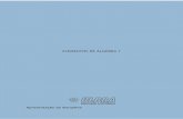 ELEMENTOS DE ÁLGEBRA 1 - ppgecim.ulbra.brppgecim.ulbra.br/math/Algebra1/ELEMENTOS DE ALGEBRA I.pdf · 1.1 Simbologia utilizada na Álgebra I ℕ Conjunto dos Números Naturais ...