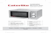 Combination Microwave Oven - Nisbets manual cd399.pdf · 20 ES Horno microondas com-binado Manual de instrucciones 47 ... • DO NOT use jet/pressure washers to clean the appliance.