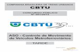 COMPANHIA BRASILEIRA DE TRENS URBANOS CBTU · Prova aplicada em 25/05/2014 – Disponível no endereço eletrônico a partir do dia 26/05/2014. - 2 - ... com status constitucional
