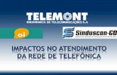 IMPACTOS NO ATENDIMENTO DA REDE DE TELEFÔNICAsinduscongoias.com.br/arquivos/download/palestras/encontro_empres... · rede de telefonia. Atuando desde 1994 no ramo de telecomunicações,
