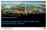 Evento 25 anos KNX Associação KNX Portugal /ATEC Palmela · PDF file pela arquitetura romântica do século XIX, com interiores contemporâneos que refletem o inimitável estilo