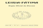 LEIRifi-FfiTIMfl - leiria-fatima.pt · DA CONFERÊNCIA EPISCOPAL PORTUGUESA Não é intenção de "Leiria-Fátima" arquivar os documentos da Con ferência Episcopal Portuguesa. Pareceu-nos,