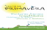 PRIMAVERA FESTA DA - Portal da Marinha Grande · Miguel Casais, a banda The Black Mamba. ... Nesta o˜cina as crianças vão brincar com cores, texturas e padrões de tecidos, de