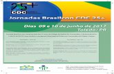 Código de do Consumidor Jornadas Brasilcon CDC 25+ · 2018-05-21 · Aplicação de sanções administrativas como forma punitiva é a solução para o e Defesa do Consumidor do