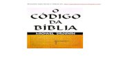 Encontre mais livros e vídeos em http ... Drosnin - O Codigo da Biblia.pdf · 17 O CÓDIGO DA BÍBLIA Mas “Amir” estava codificado no mesmo lugar que “Yitzhak Rabin” e “assassino
