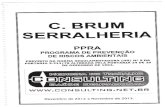 PPRA da empresa C. Brum Serralheria - jfrs.jus.br · Este relatório é conclusivo da inspeçäo realizada na empresa C. BRUM INDUSTRIA E COMERCIO DE METAIS LIMITADA - ME, através