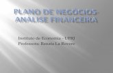 Instituto de Economia - UFRJ Professora: Renata La Rovere · 2) Demonstrativo de Resultados Classificação ordenada de receitas e despesas Grupo Inovação – Instituto de Economia