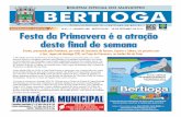 BERTIOGA, 28 sETEmBRO DE 2013 - BOLETIm OFICIAL DO ... · Bertioga será realizada eleição para composição dos dirigentes da Comissão Interna de Prevenção de Acidentes –