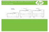 HP Color LaserJet CP6015 Series Printers User Guide - PTWW · Sensor de tipo de mídia automático (modo de detecção automática) ..... 104 Configurações de detecção automática