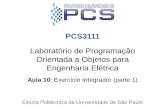 Laboratório de Programação Orientada a Objetos para ... · Escola Politécnica da Universidade de São Paulo Laboratório de Programação Orientada a Objetos para Engenharia Elétrica