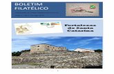 BOLETIM FILATÉLICO - infofilatelia77.files.wordpress.com · domínio português em outubro do mesmo ano após a assinatura do Tratado de Santo Ildefonso. Durante a revolução Federalista