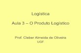 Logística Aula 3 – O Produto Logístico ProdutoLogistico.pdf · Tópicos Desta Apresentação A Natureza do Produto Logístico A Curva 80-20 Características do Produto Embalagens
