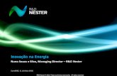 Inovação na Energia - erse.pt Souza e Silva... · OSMOSE. Consortium with partners from. France, Spain, Italy, Slovenia, Belgium, Serbia, Switzerland, Germany. Optimal System -Mix