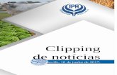 Clipping de notícias - ipa.br · Os produtores de aves, bovinos, suínos, caprinos e ovinos comemoraram a autorização para o início da venda de milho em São José do Egito, Bom
