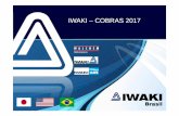 IWAKI – COBRAS 2017 - h2so4.com.br 2017 - Iwaki... · Iwaki Mercado Químicos Mineração Papel e Celulose Águas OEM Fertilizantes Biodiesel Tratamento de Superfície Cloro e Soda