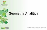 Geometria Analítica - docente.ifsc.edu.br · Em 1628, quando publicou o livro “Discurso” já tinha domínio sob a a ligação entre a geometria e a álgebra, seu objetivo era