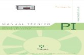 Indicador e Controlador de Posição de TAP - treetech.com.brtreetech.com.br/wp-content/uploads/2017/11/Manual-PI-2.00.pt_.pdf · A instalação, manutenção e operação de equipamentos