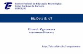 Eduardo Ogasawara - eic.cefet-rj.breic.cefet-rj.br/portal/wp-content/uploads/2015/10/Big-Data-e-IoT.pdf · § Programa de Pós-Graduação em Ciência de Dados (PPGCD) do CEFET/RJ