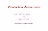Introdução a Análise Química - ufjf.brcido-Base... · Tabela 1-Exemplos de alguns indicadores ácido-base com seus respectivos intervalos de viragem Indicador Intervalo de viragem