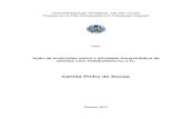 Camila Pinho de Sousa - Guaiaca: Página inicialguaiaca.ufpel.edu.br/bitstream/123456789/1989/1/tese_camila_sousa.pdf · Na etapa fotoquímica da fotossíntese a energia luminosa