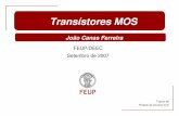 Transístores MOS - paginas.fe.up.ptpaginas.fe.up.pt/.../mieec/pcvlsi/2007-08a/transistores.pdf · Compreensão intuitiva da operação do MOSFET (revisão) Introdução das equações