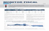 MONITOR FISCAL - camara.gov.br Fiscal_AGO 2015.pdf · Resultado primário acumulado no ano (2014 versus 2015)-20,5 15,4-1,9 5 2014 Meta vigente LDO 2015 (R$ 55,3 bi) Meta PLN nº