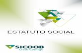 Estatuto Social Sicoob Credi Comigo - MIDIA - ATUAL 2 · Estatuto Social e assinar os documentos necessários para a efetivação da associação. § 1º O Conselho de Administração