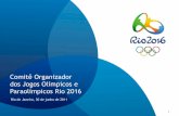 Comitê Organizador dos Jogos Olímpicos e Paraolímpicos ...web.antaq.gov.br/Portal/pdf/Palestras/ISeminarioInternacional2011/... · Esportes Paraolímpicos . COPACABANA 14% Esportes