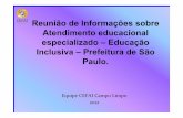 Reunião de Informações sobre Atendimento educacional ...paraisopolis.org/wp-content/uploads/2012/10/REUNIÃO-COM... · PAAIs DI DA DF DV 2007 2 ... Projeto Apoiar Professor de