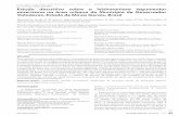Estudo descritivo sobre a leishmaniase tegumentar ...scielo.iec.gov.br/pdf/rpas/v2n1/pt_v2n1a03.pdf · insetos hematófagos pertencentes à família Phlebotominae2. ... consideração
