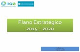 Plano Estratégico 2015 - 2020 - azores.gov.pt · Plano Estratégico: 2015 ... •Criação de programa escolar de sensibilização para a importância da Segurança Alimentar •Desenvolver