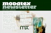 MODATEX newsletter · inDuSTRiAiS pARA cOnFEcÇãO nA ... no passado dia 14 de novembro, a Diretora do MODATEX, Dra. ... lda, do MODATEX e do centro de Emprego de penafiel.